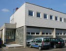 Außenansicht des Firmengebäudes der SMP GmbH in Ostfildern