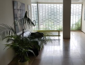 Innenansicht des Firmengebäudes der SMP GmbH